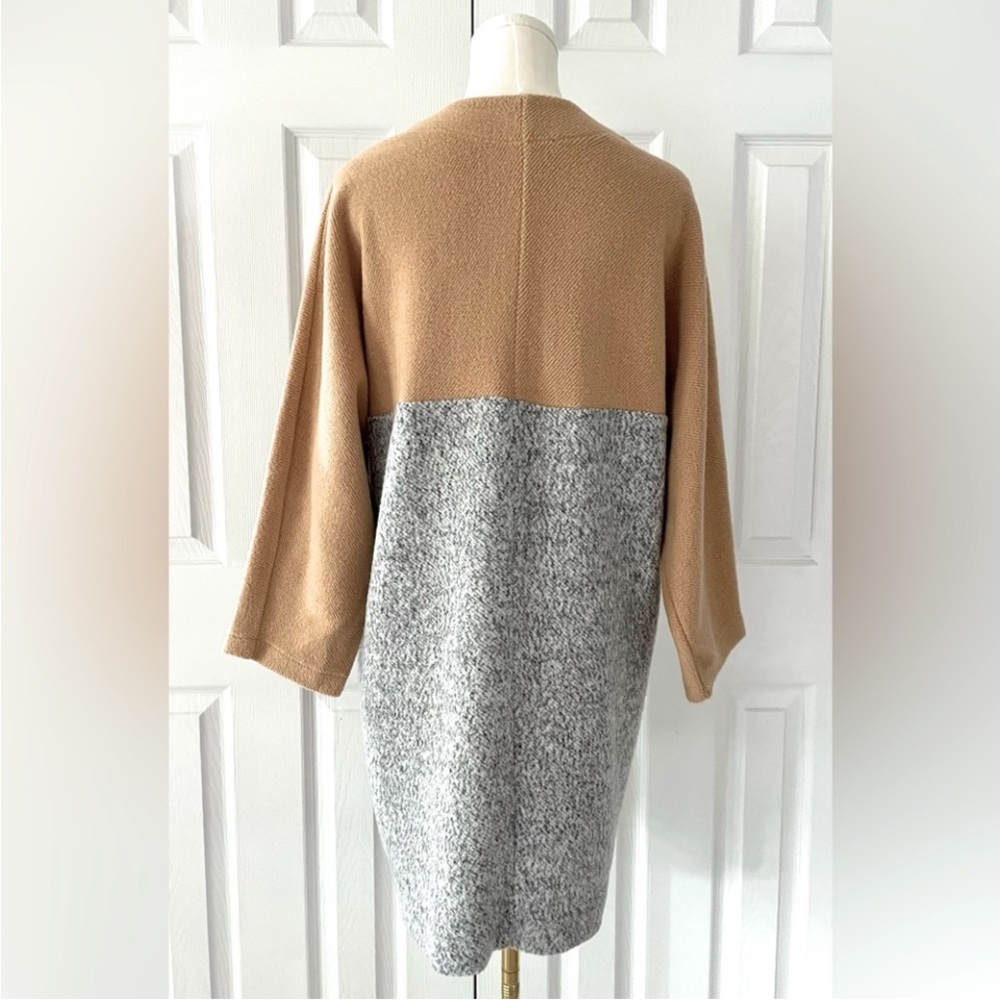 Zara Color Block Coat Size S - Picture 8 of 8